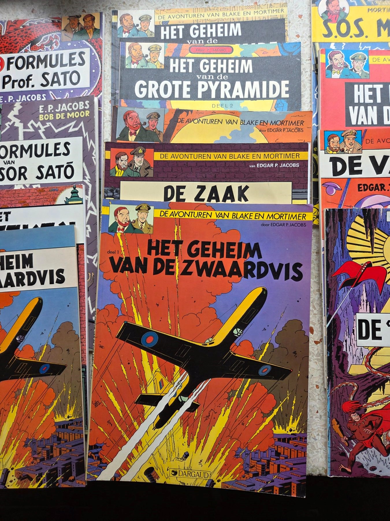 Blake en Mortimer-12x Jacobs -sc-herdrukken