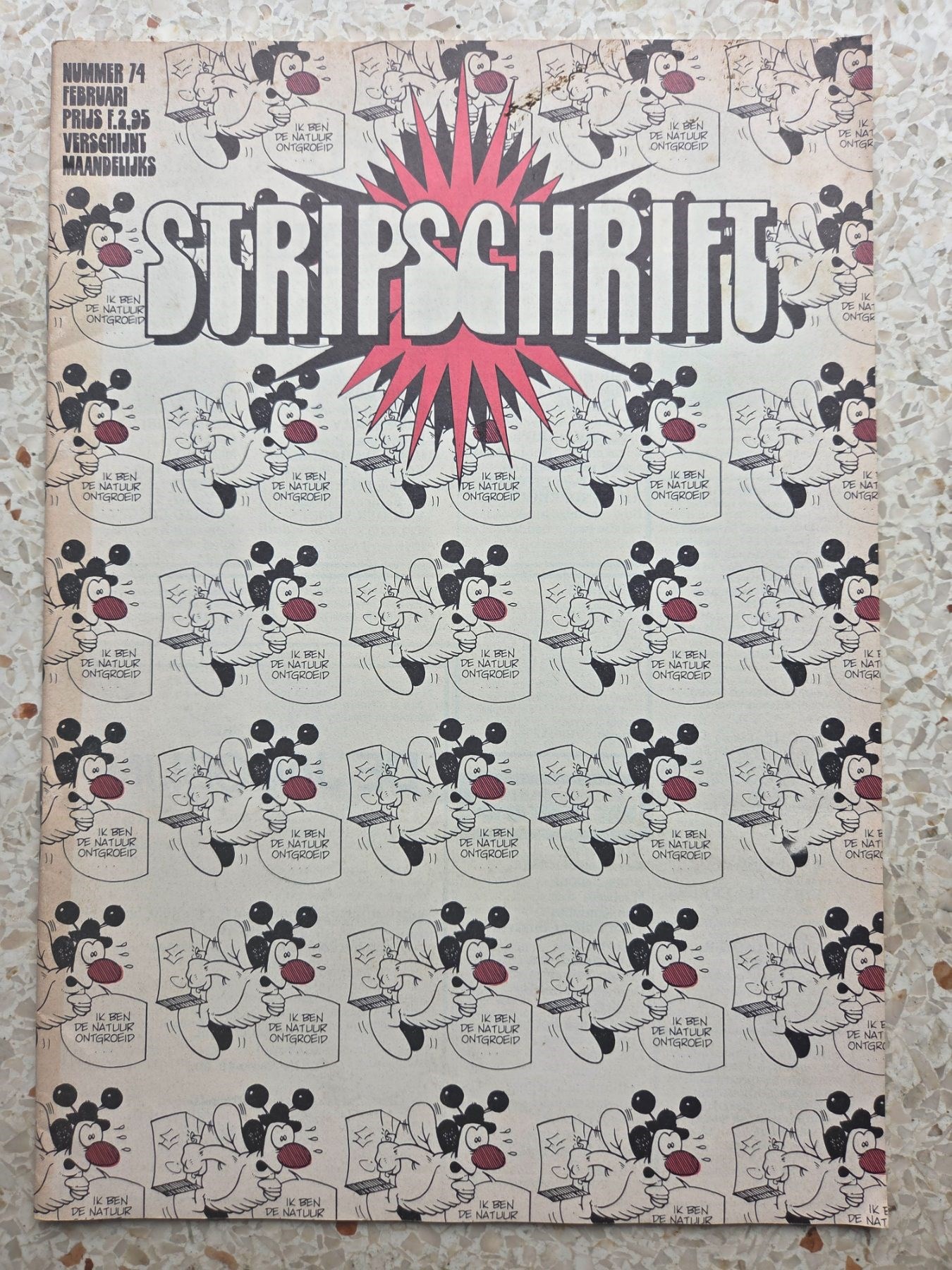 Stripschrift-74--geniet-1e druk