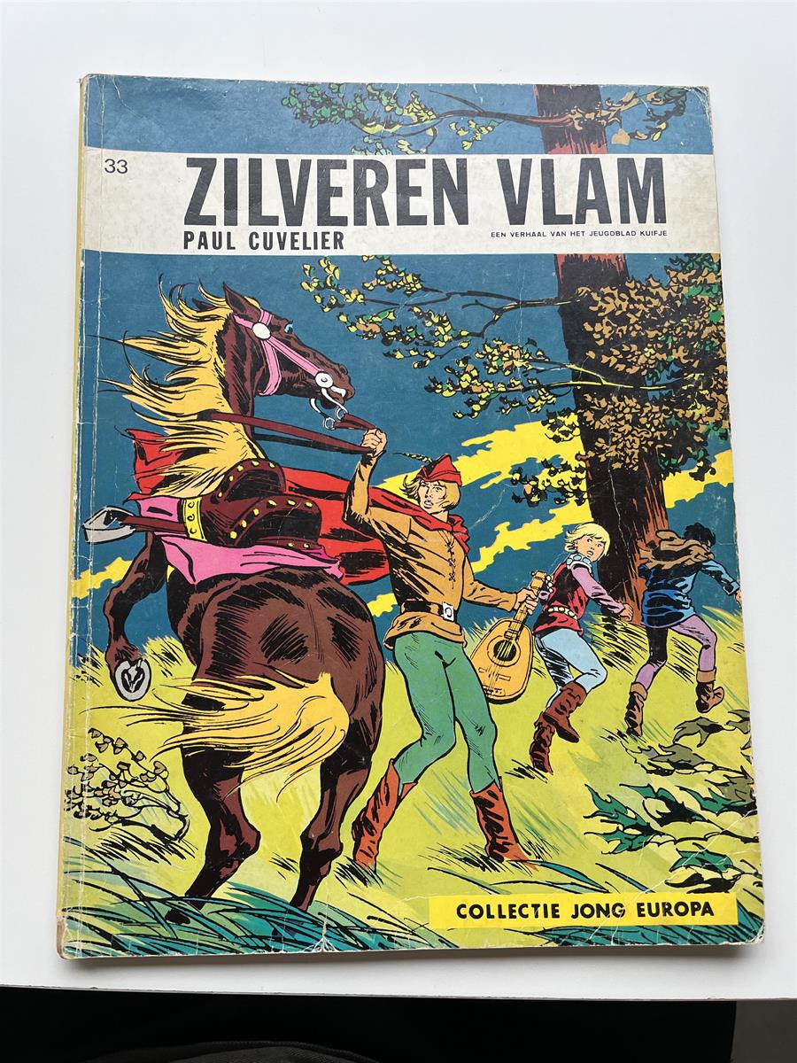 Collectie Jong Europa nr 33 - Zilveren vlam - 1ste druk 1965 - SC