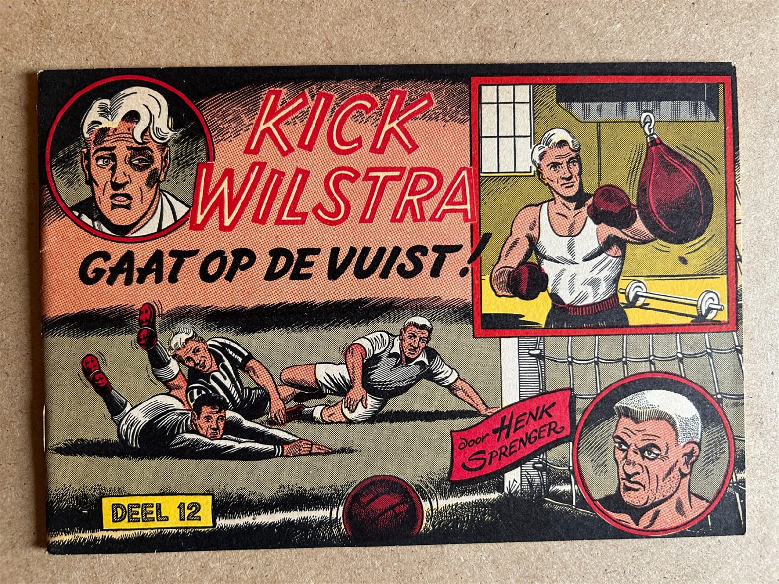 Kick Wilstra, nummer 12, Kick Wilstra gaat op de vuist, 1957