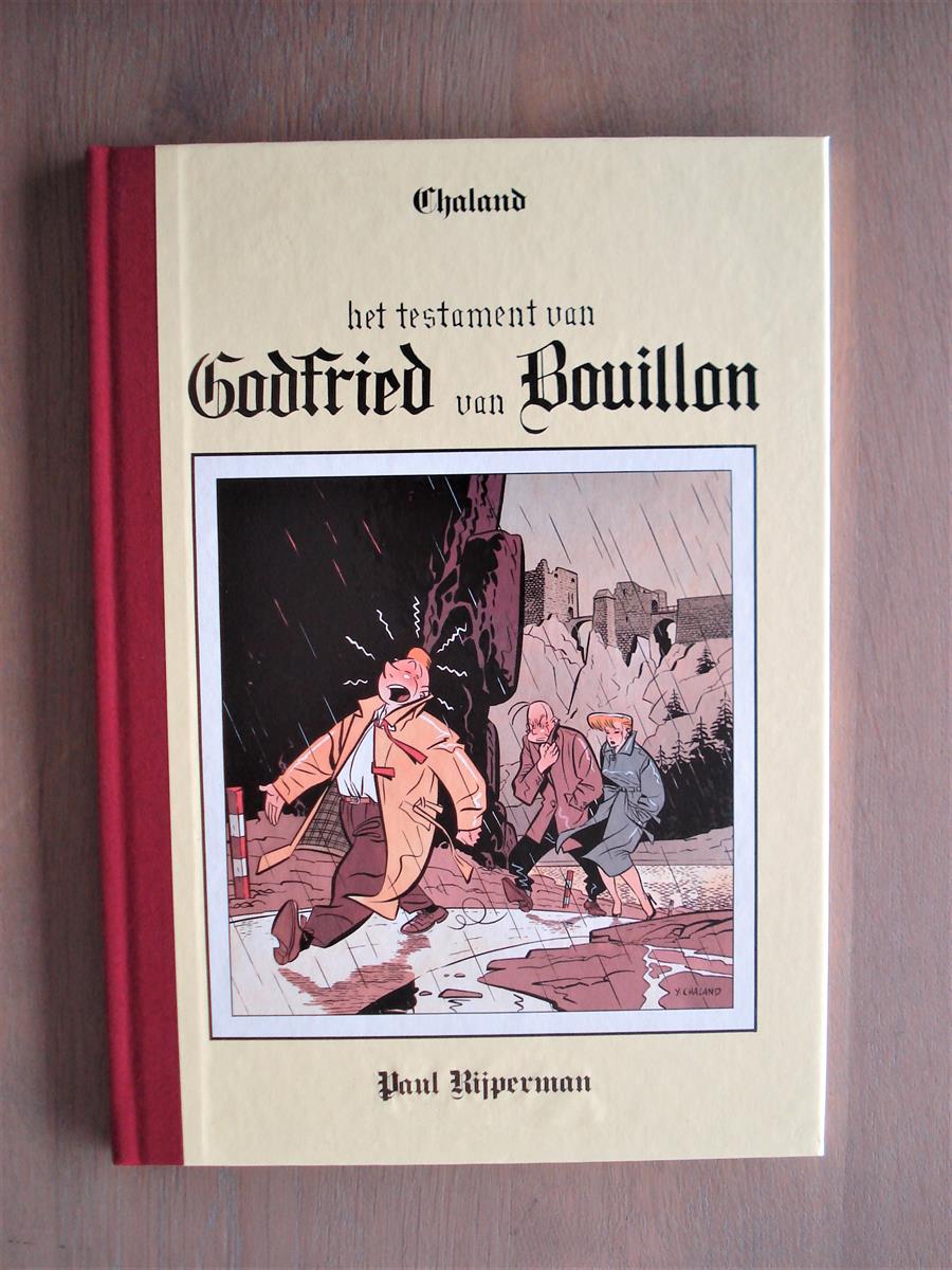 Freddie Lombard - 1 - Het testament van Godfried van Bouillon - HC - 1ste druk - 1986 - Paul Rijperman