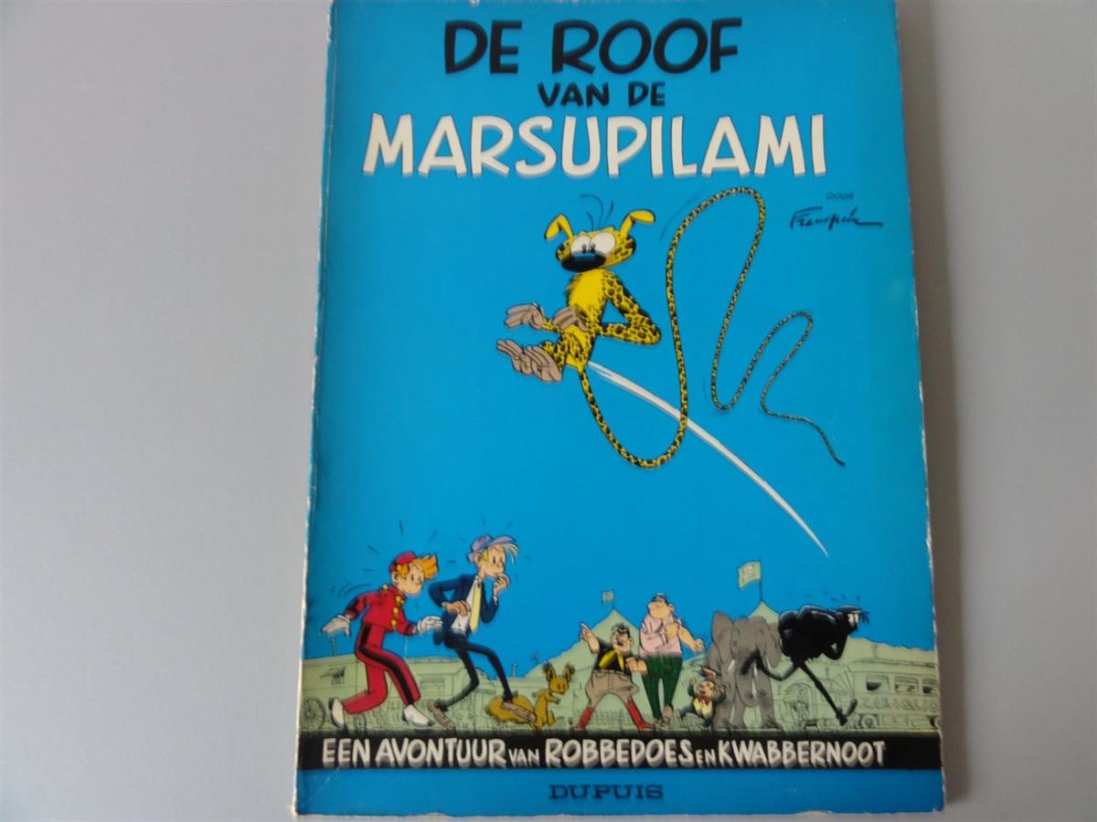 Franquin - Robbedoes en Kwabbernoot - De roof van de Marsupilami - sc - Eerste druk van een heruitgave - 1967