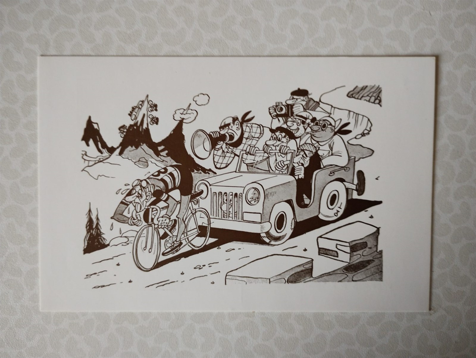 Marc Sleen - reeks van 5 postkaarten - 35 jaar Nero