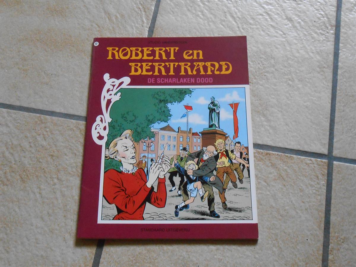 robert en bertrand 82: de scharlaken dood - 1ste dr - sc - 1989
