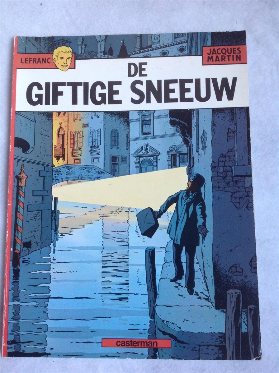 Lefranc - 3 De giftige sneeuw - herdruk - sc - 1986