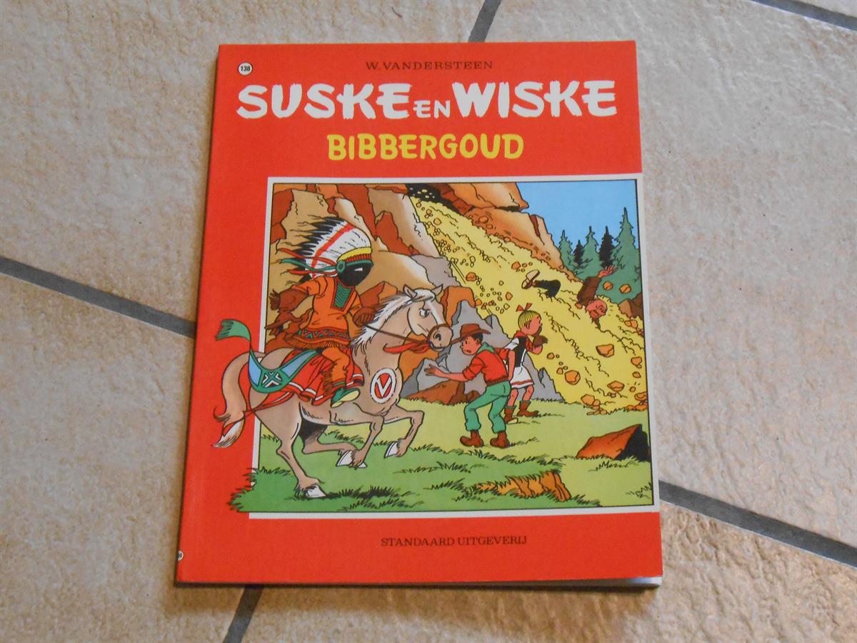 suske en wiske 138: bibbergoud - 1ste dr - sc - 1973