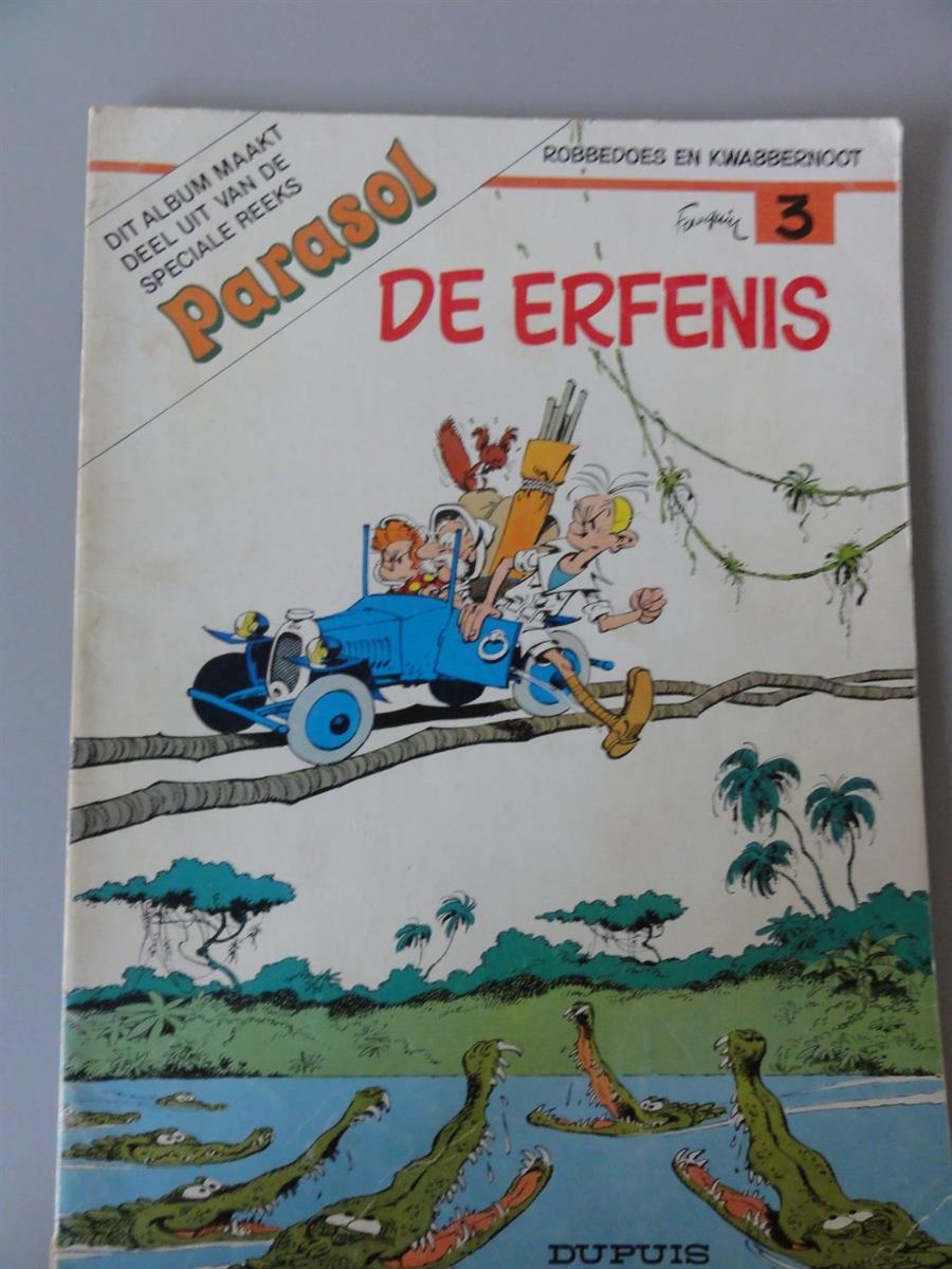 Franquin - De erfenis - Reclamestrip - sc - Eerste druk - 1979