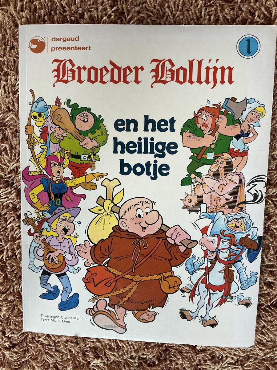 Broeder Bollijn en het heilige botje - Dargaud/Benelux Oberon - 1980