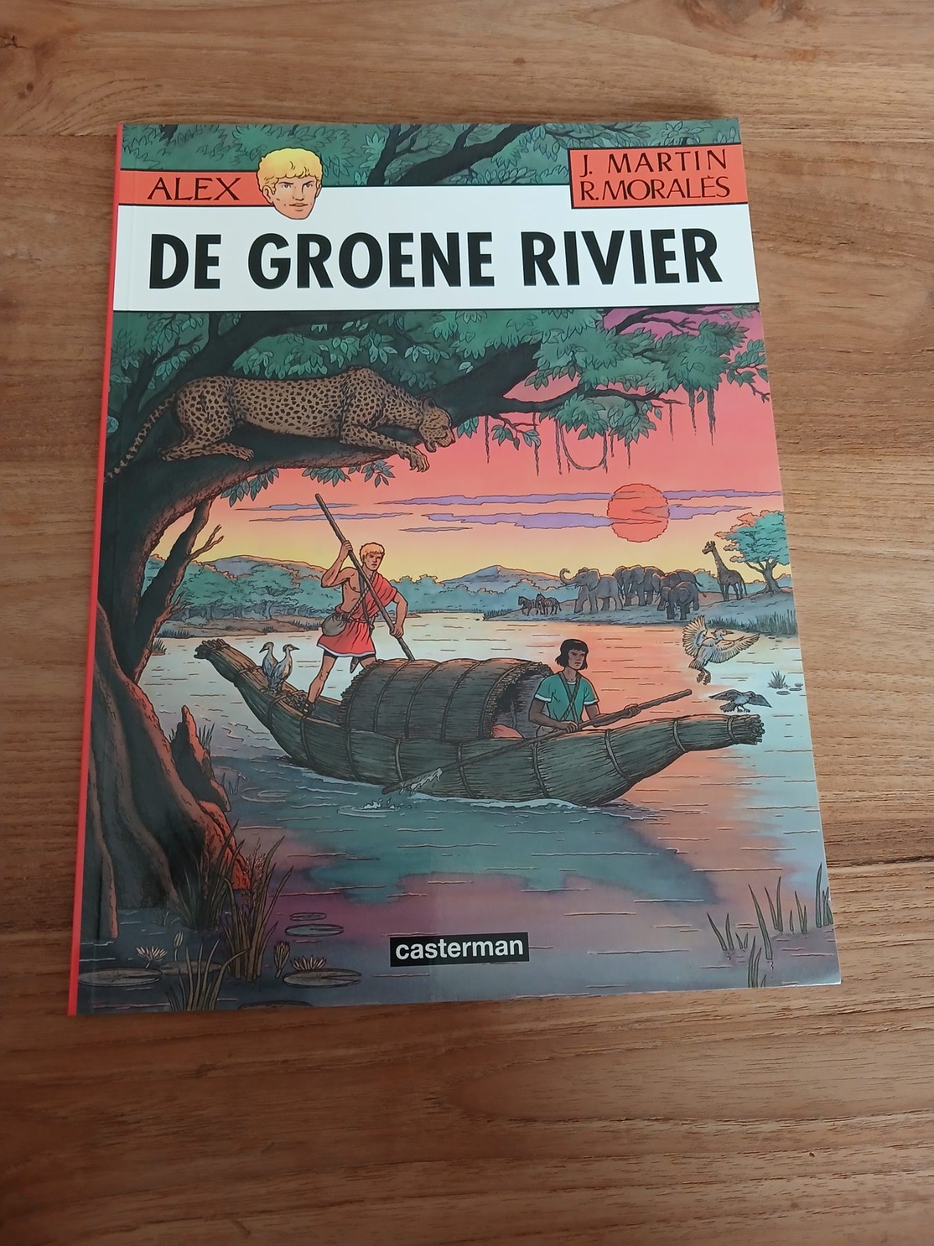 Alex -23- De groene rivier -sc- 2003 eerste druk