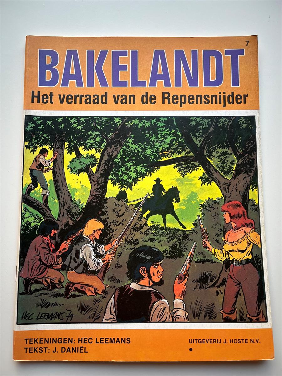 Bakelandt nr 7 - Het verraad van de repensnijder - Herdruk - SC