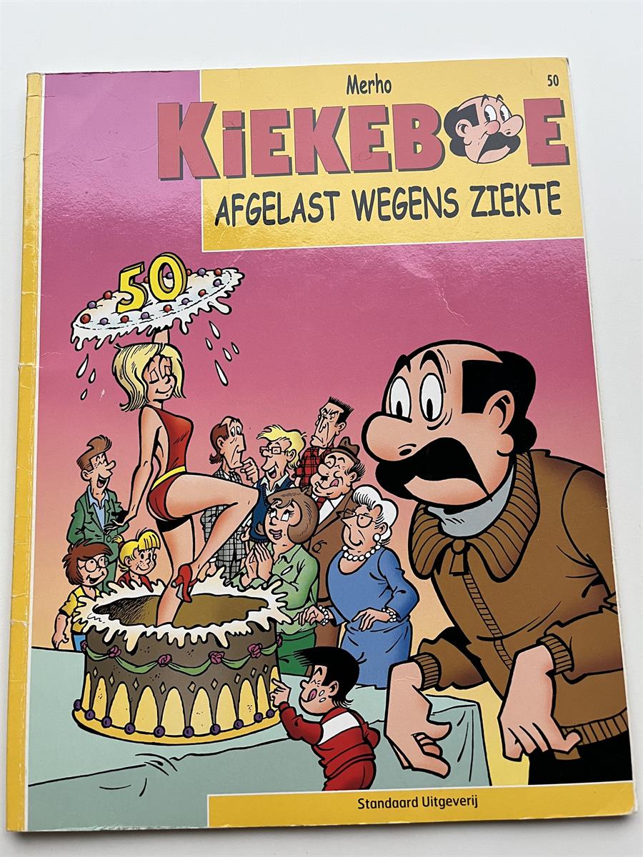 Kiekeboe nr 50 - Afgelast wegens ziekte - Herdruk 2005 - SC