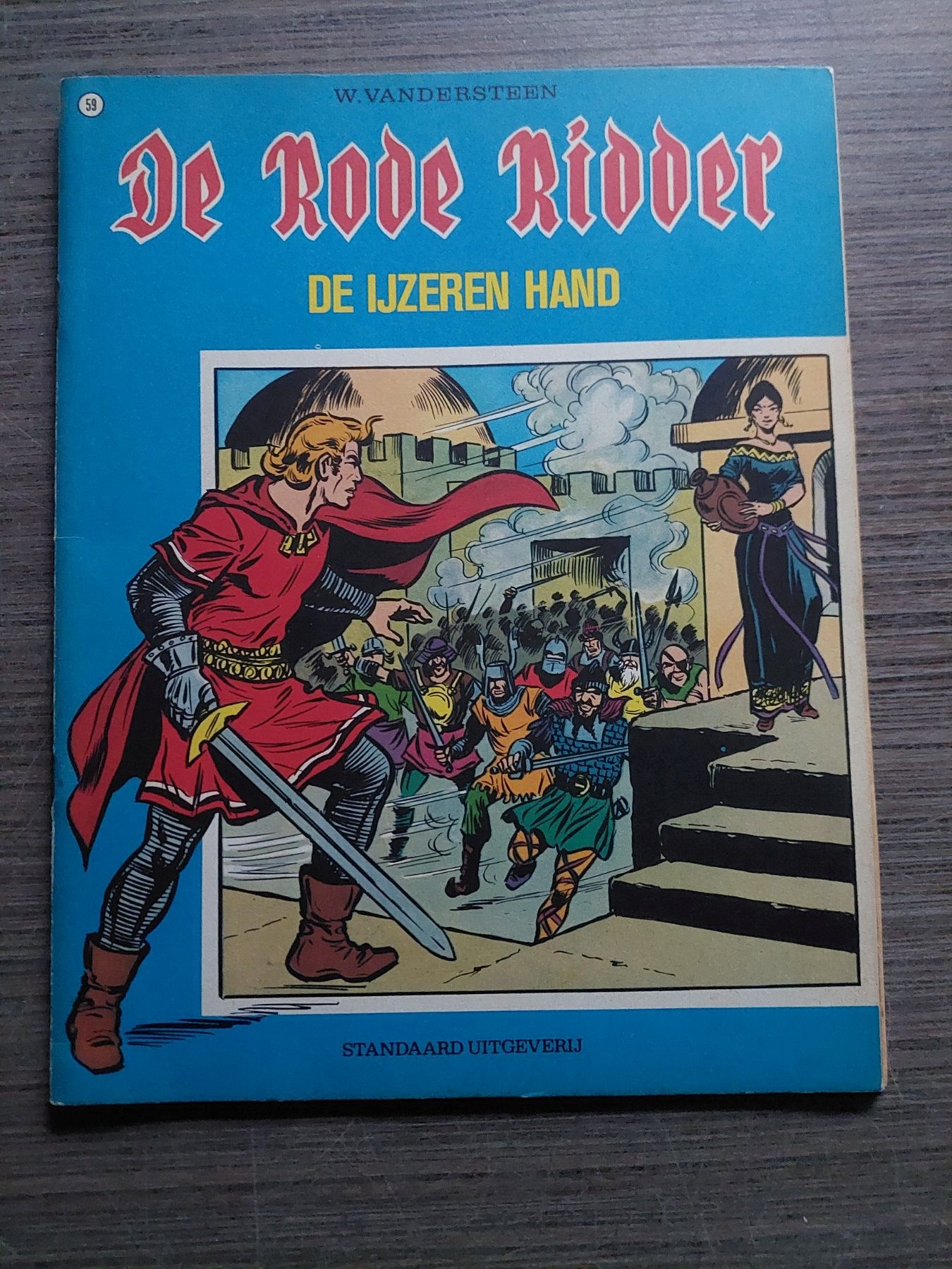 De rode ridder - 59b - De ijzeren hand - SC - 1e druk - 1973