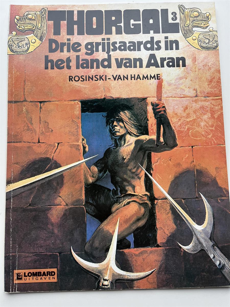 Thorgal nr 3 - Drie grijsaards in het land van Aran - Herdruk - SC