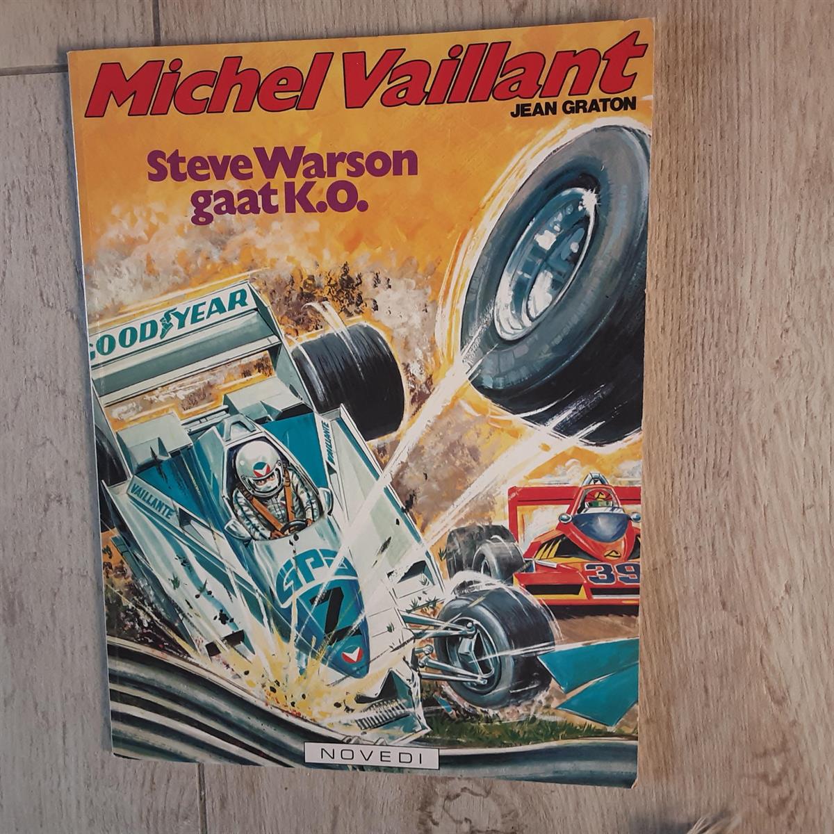 Michel Vaillant Steve Warson gaat k.o.