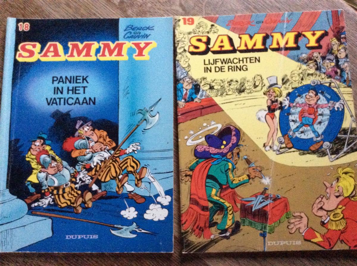 Sammy Nrs 18 en 19 eerste druk 1984/1985