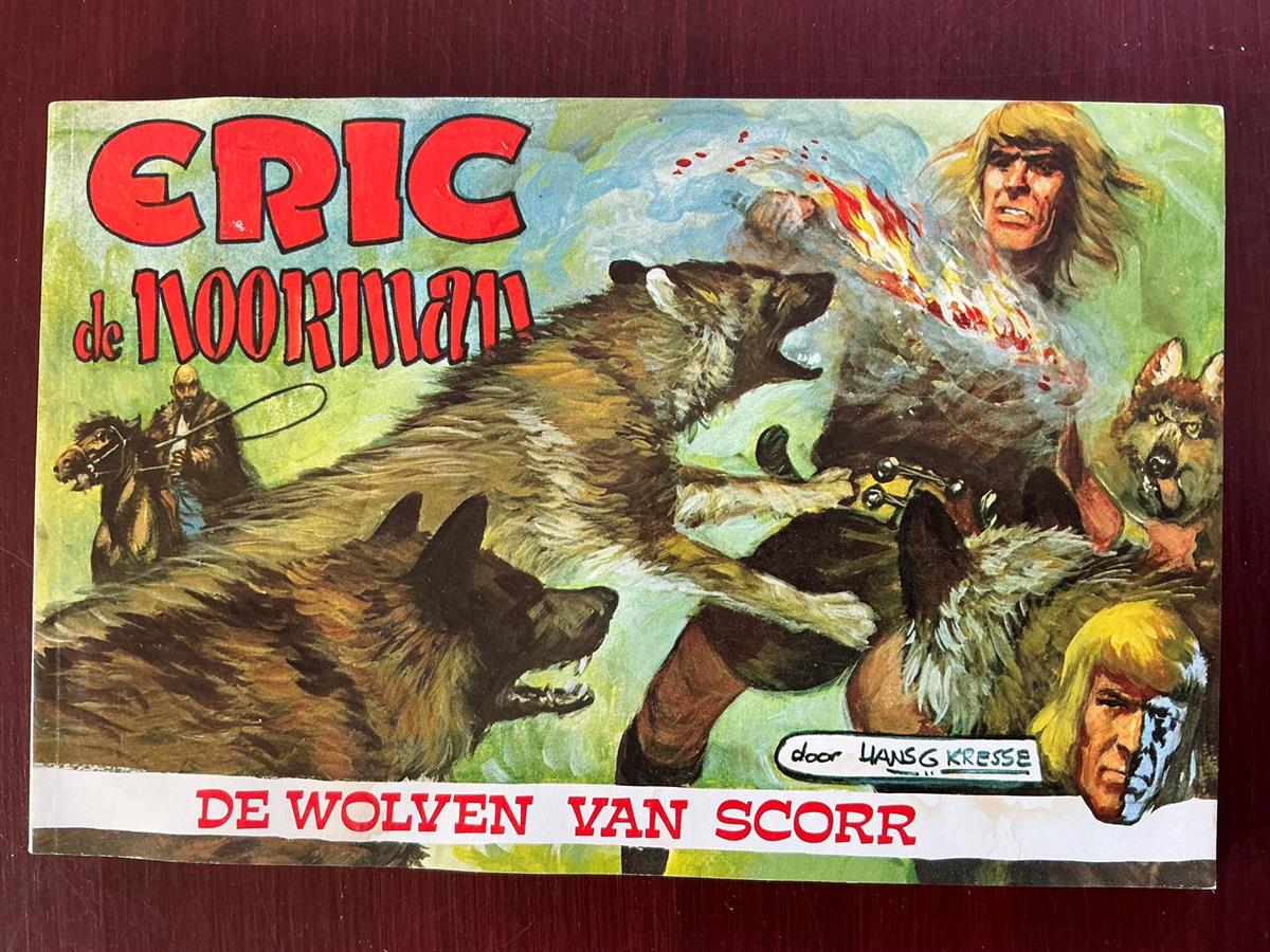Eric de Noorman - serie 4 deel 10 - Wolters-Noordhoff - ongekleurd - 1972