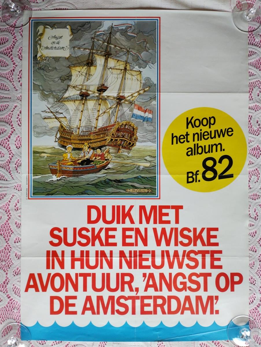 Suske en Wiske - Angst op de Amsterdam
