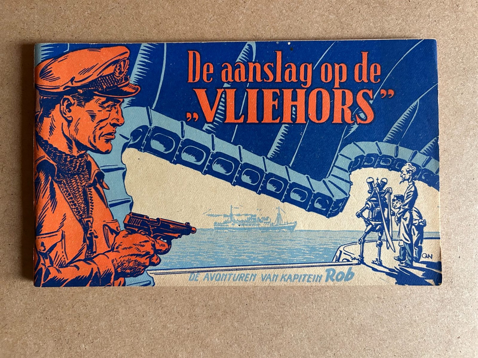 Kapitein Rob, nummer 21, De aanslag op de Vliehors, 1951