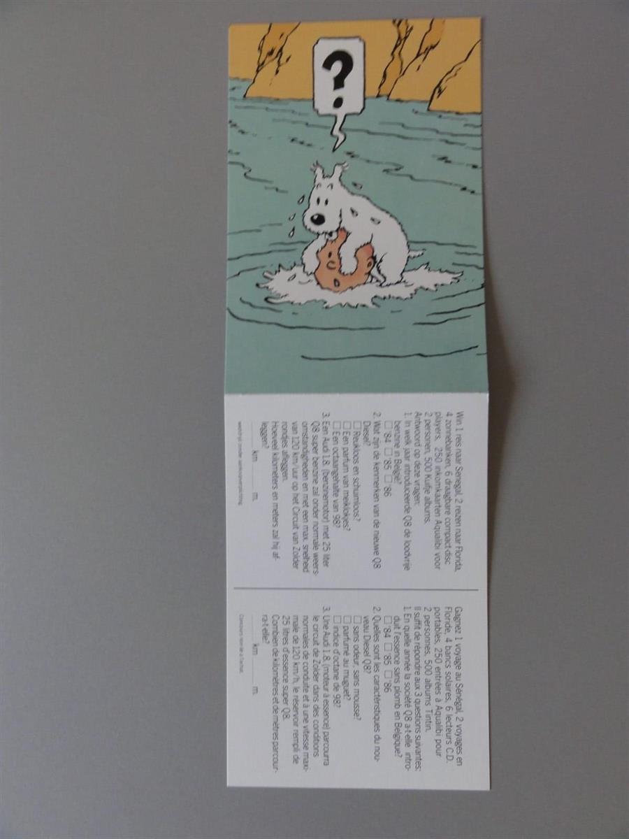 Hergé -Briefkaart 2 - sc - Eerste druk - 1988