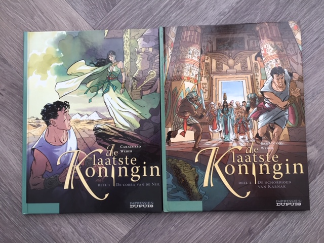 De laatste koningin complete serie 2x hc 1 t/m 2