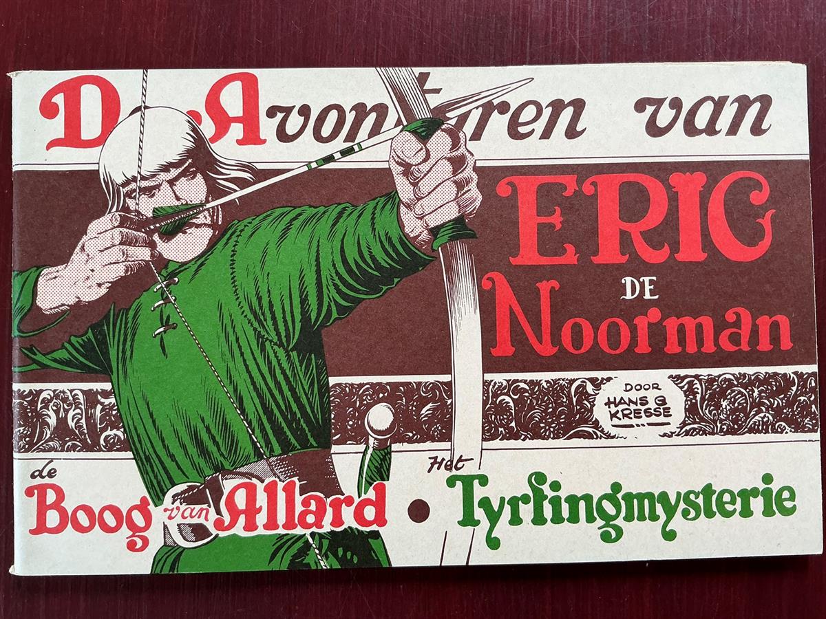 Eric de Noorman - 22.1 Boog van Allard e.a.v. - ongekleurd - Panda - 1994