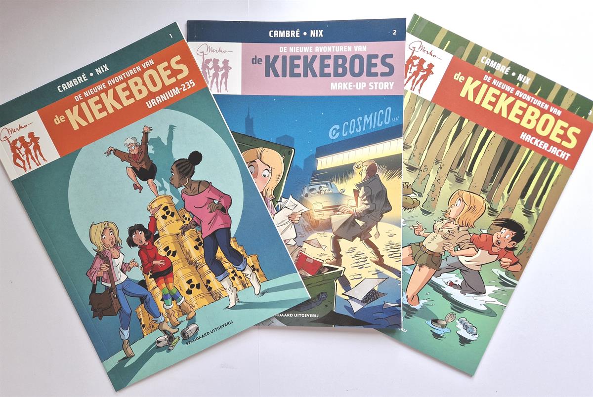 De Kiekeboes - Nieuwe avonturen - complete reeks (1t/m 3) - sc - 2024
