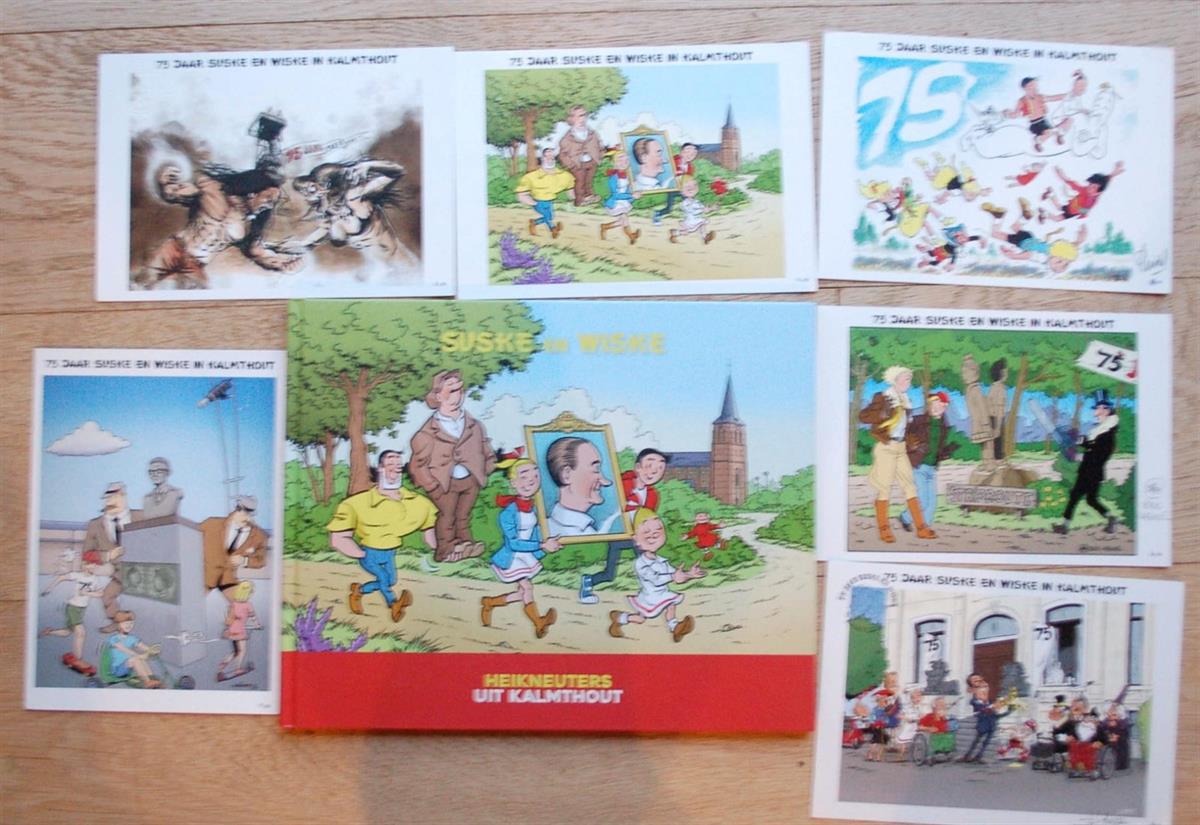 Suske en Wiske- 75 jaar, Heikneuters van Kalmthout - 2020- 5 ex libris