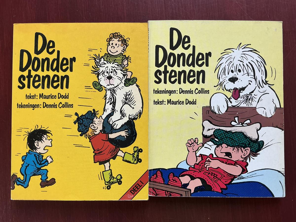 Donderstenen deel 1 en 2 - Arboris - ongekleurd - 1982