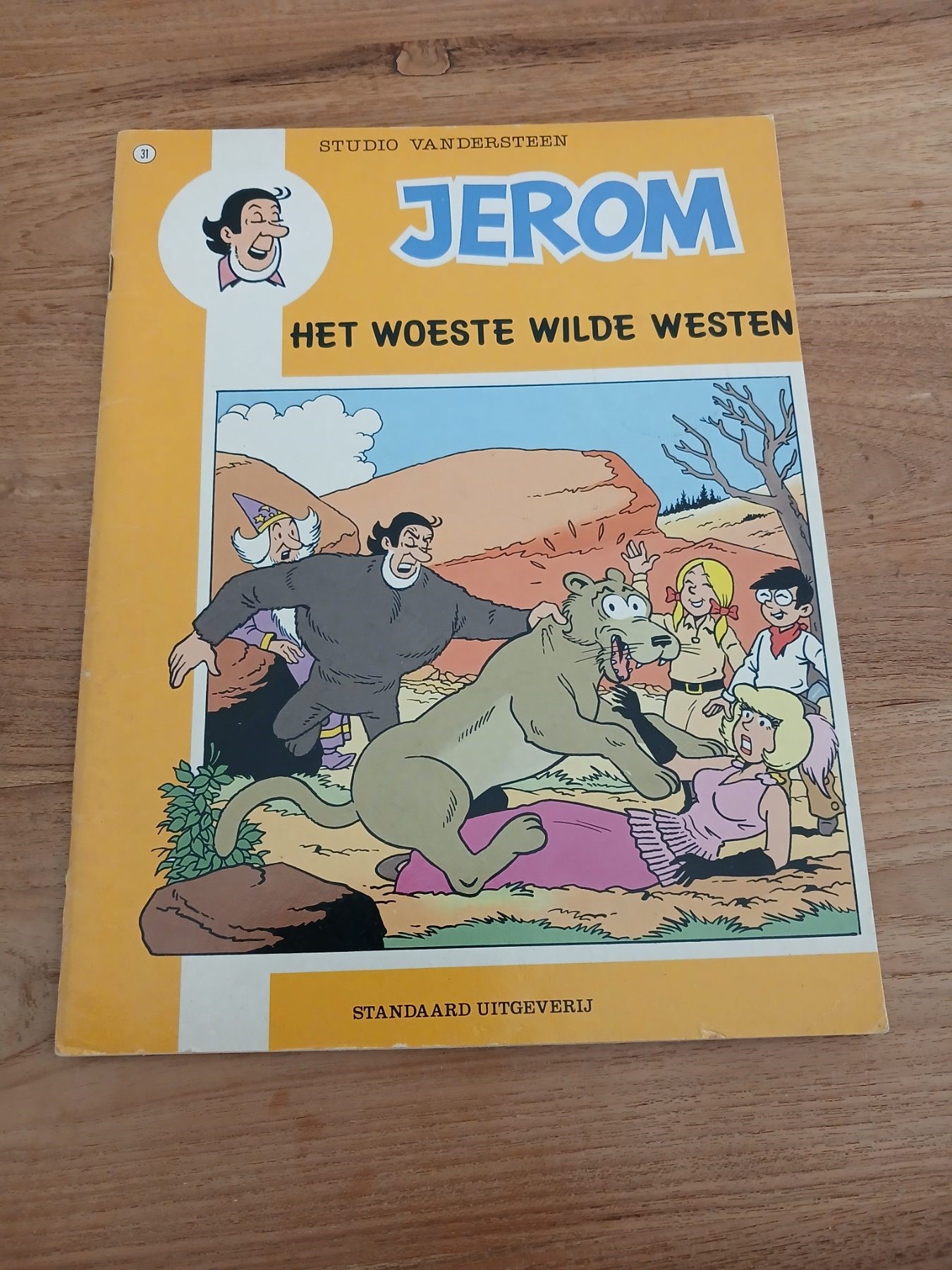 Jerom-31- Het woeste wilde Westen- sc-1989-eerste druk