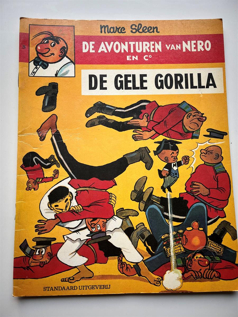 Nero nr 26 - De gele gorilla - 1ste druk 1972 - SC