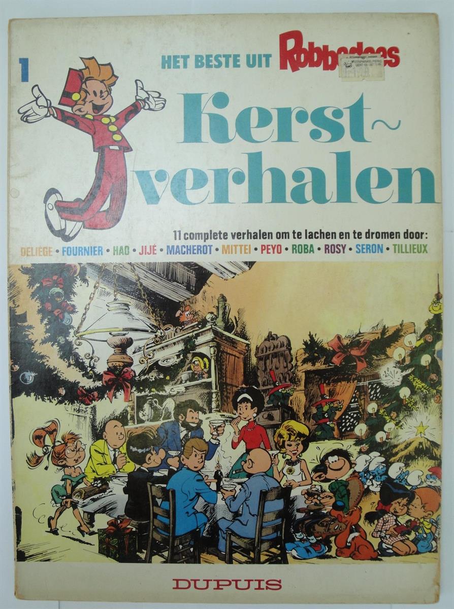 Het Beste uit Robbedoes 1 - Kerstverhalen - sc - eerste druk - Dupuis - 1978