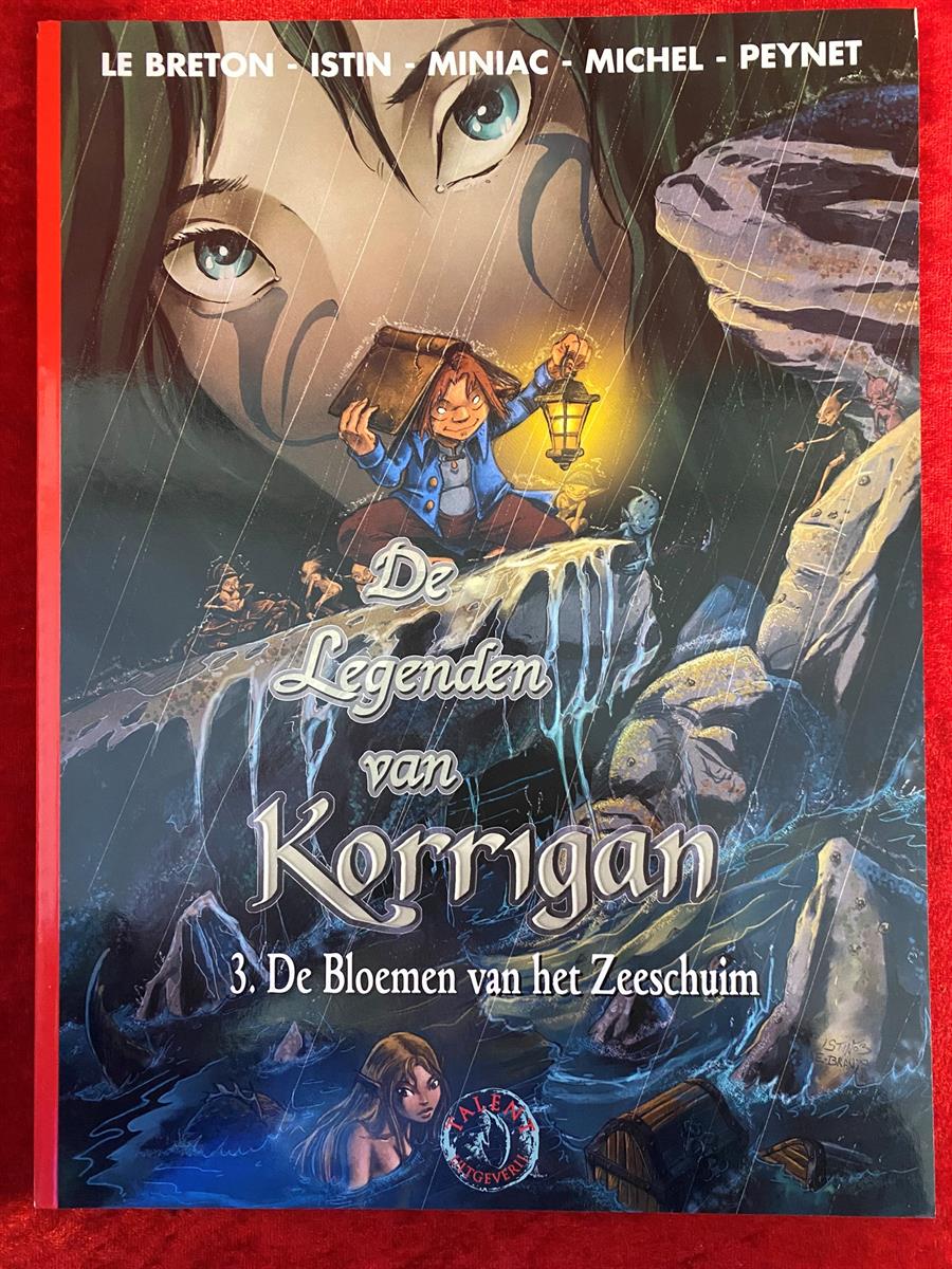 Collectie 500 - deel 209 - De Legenden van Korrigan - deel 3 - De bloemen van het zeeschuim - Talent uitgave - sc - 2006