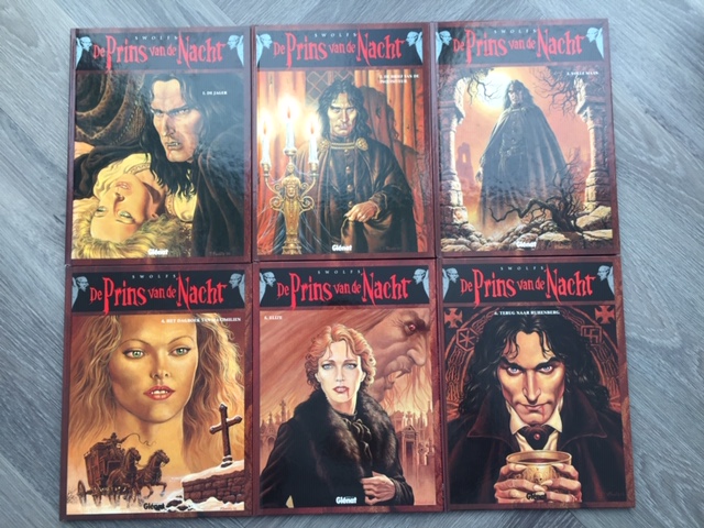 De prins van de nacht serie hc 6x 1 t/m 6