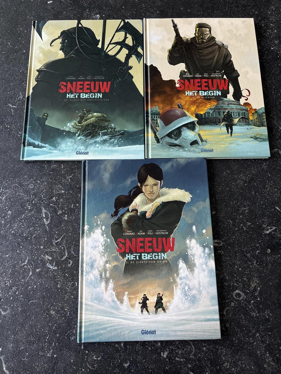 HC Sneeuw Het begin (complete trilogie- 1 ste druk)