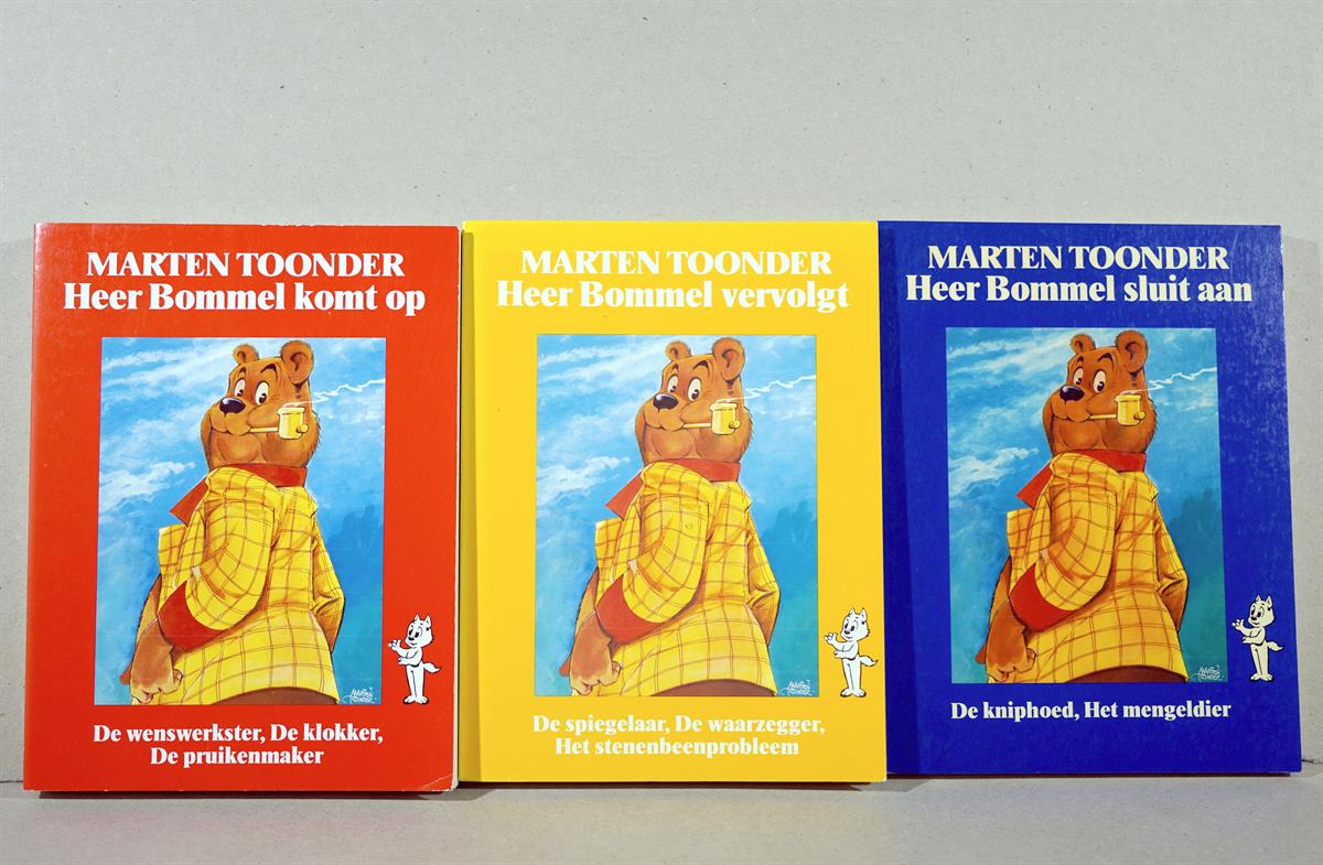 Bommel en Tom poes - Bezige Bij drieluik -sc- 1990/1991