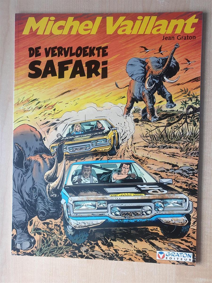 Michel Vaillant - de vervloekte Safari - SC - herdruk - 2003