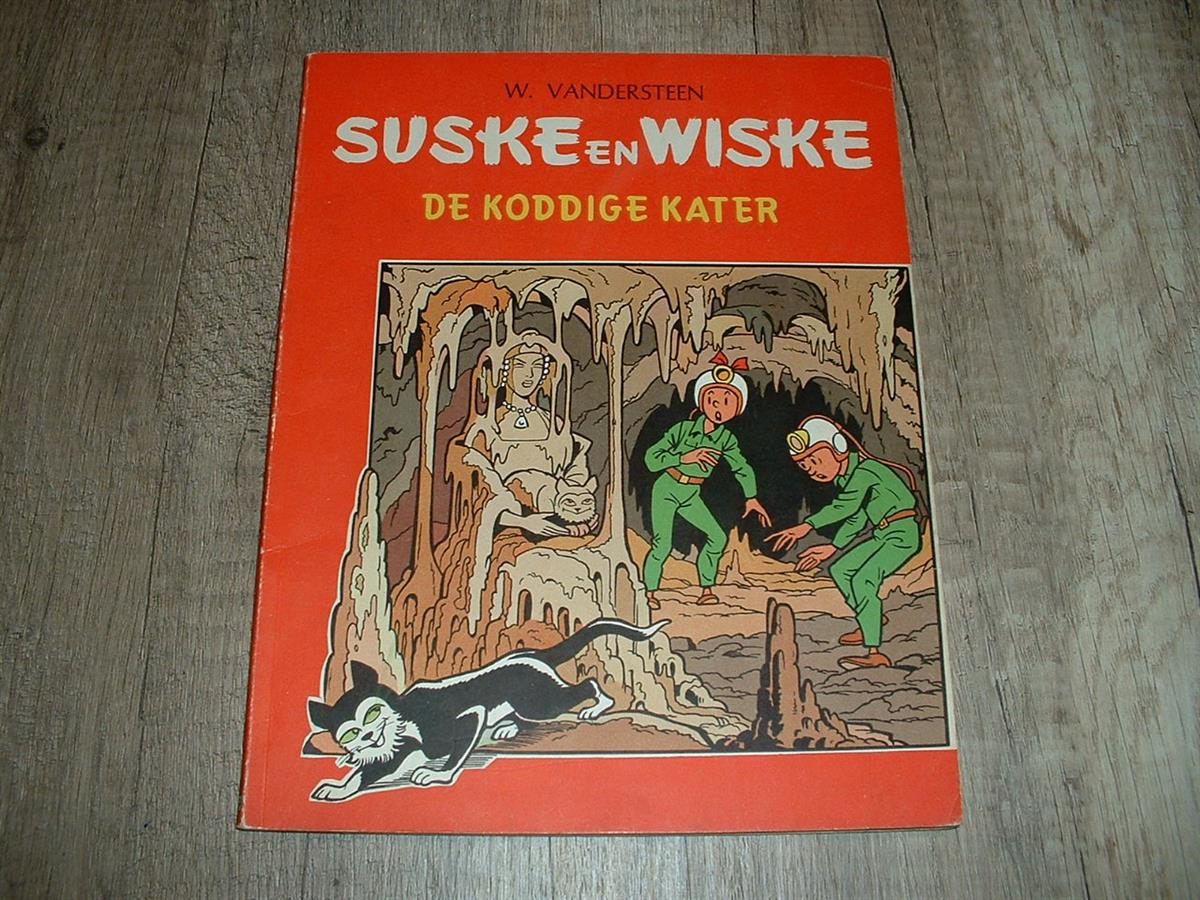 suske en wiske nr 54 de koddige kater 1e druk 1965