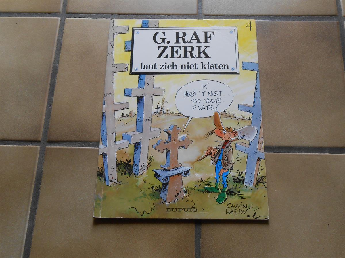 g.raf zerk 4: laat zich niet kisten - 1ste dr - sc - 1987