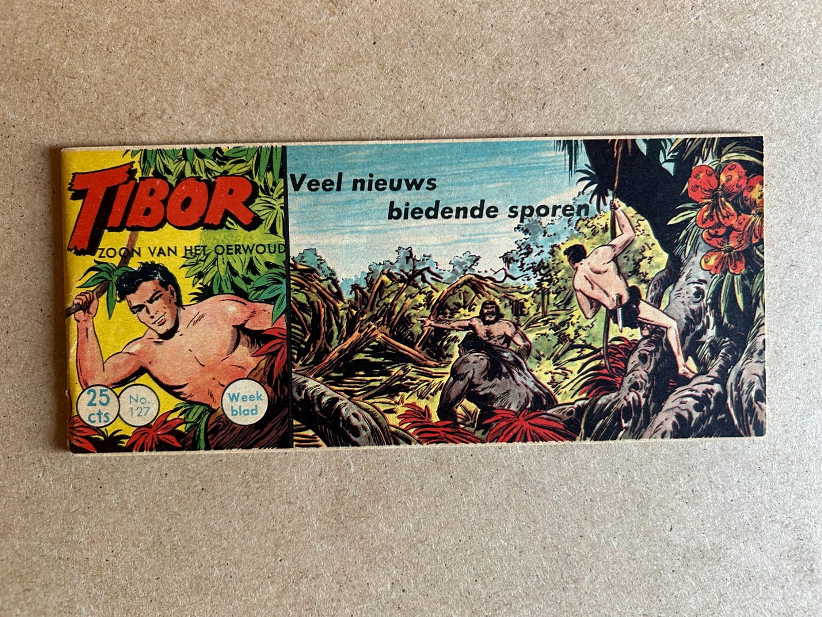 Tibor, nummer 127, Veel nieuws biedende sporen, 1961