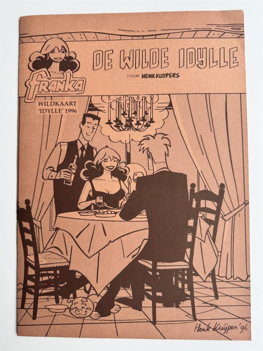 Franka - wildmenu - kaart Restaurant Zweeloo - 1996