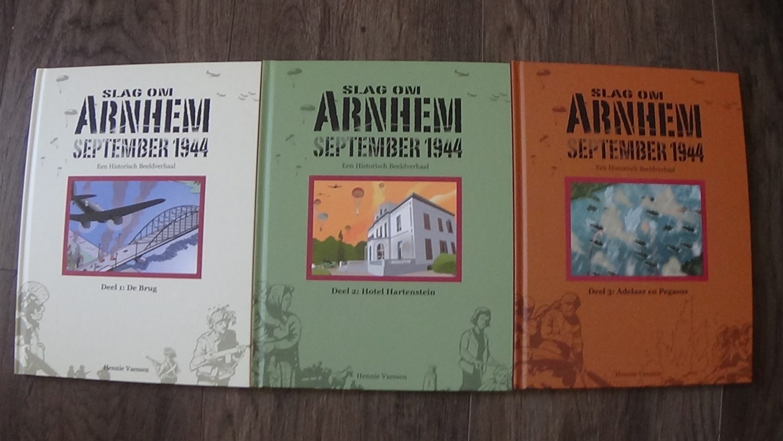 De slag om Arnhem - Nrs. 1 t/m 3 compleet - HC - uitgeverij Pelikaandag 2011 - 2022