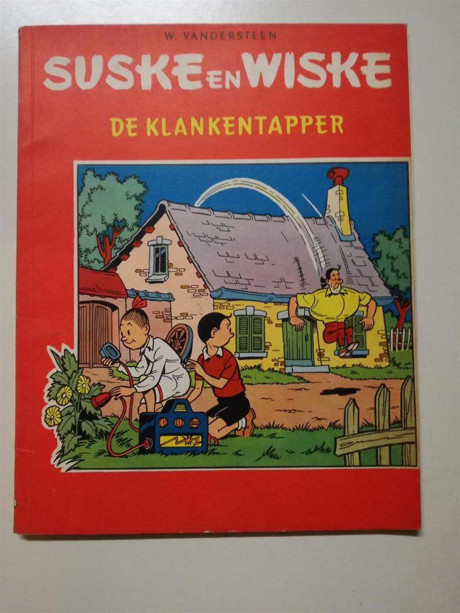 Suske en Wiske - De Klankentapper - tweede druk 1962 - Willy Vandersteen