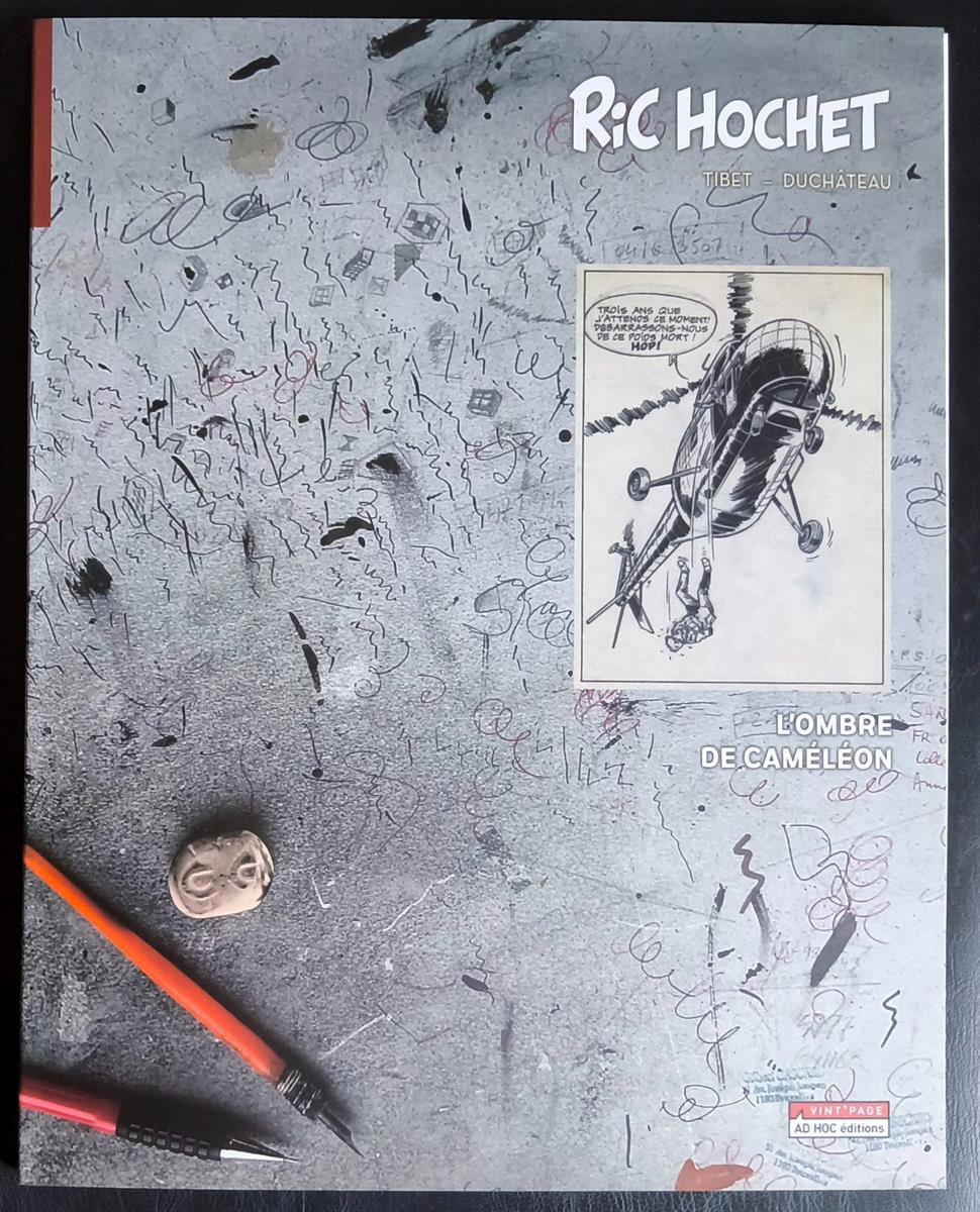 Ric Hochet - L'ombre de cameleon - AD HOC editions (2025)