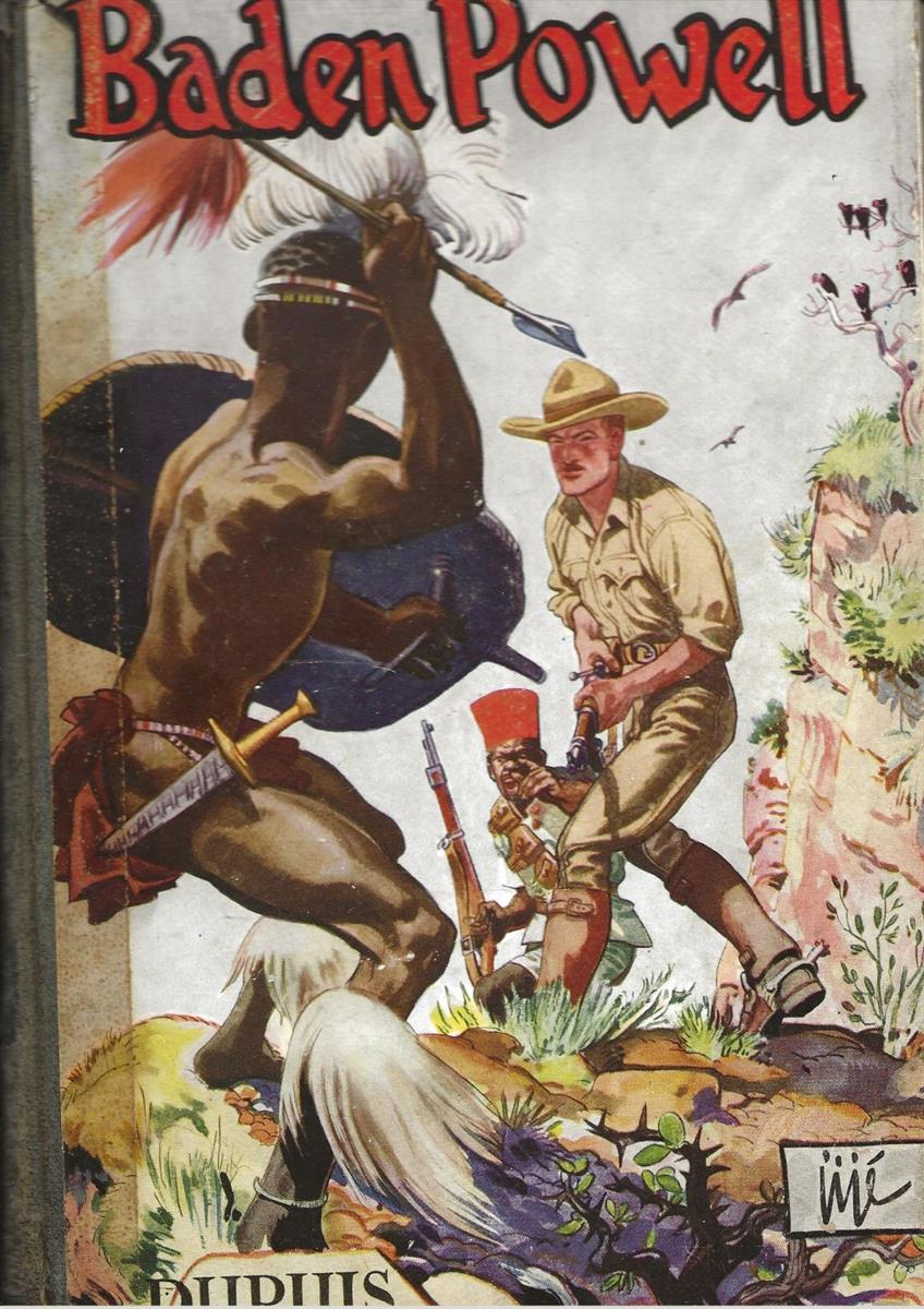 Baden Powell - 1ste druk 1950 door Jijé - Hc