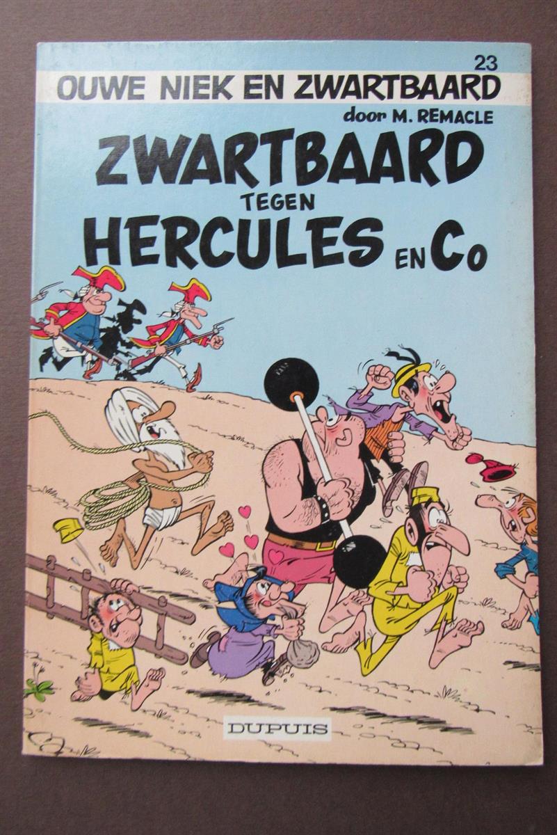 Ouwe Niek - Zwartbaard tegen Hercules en Co - sc - 1edruk - (1981)