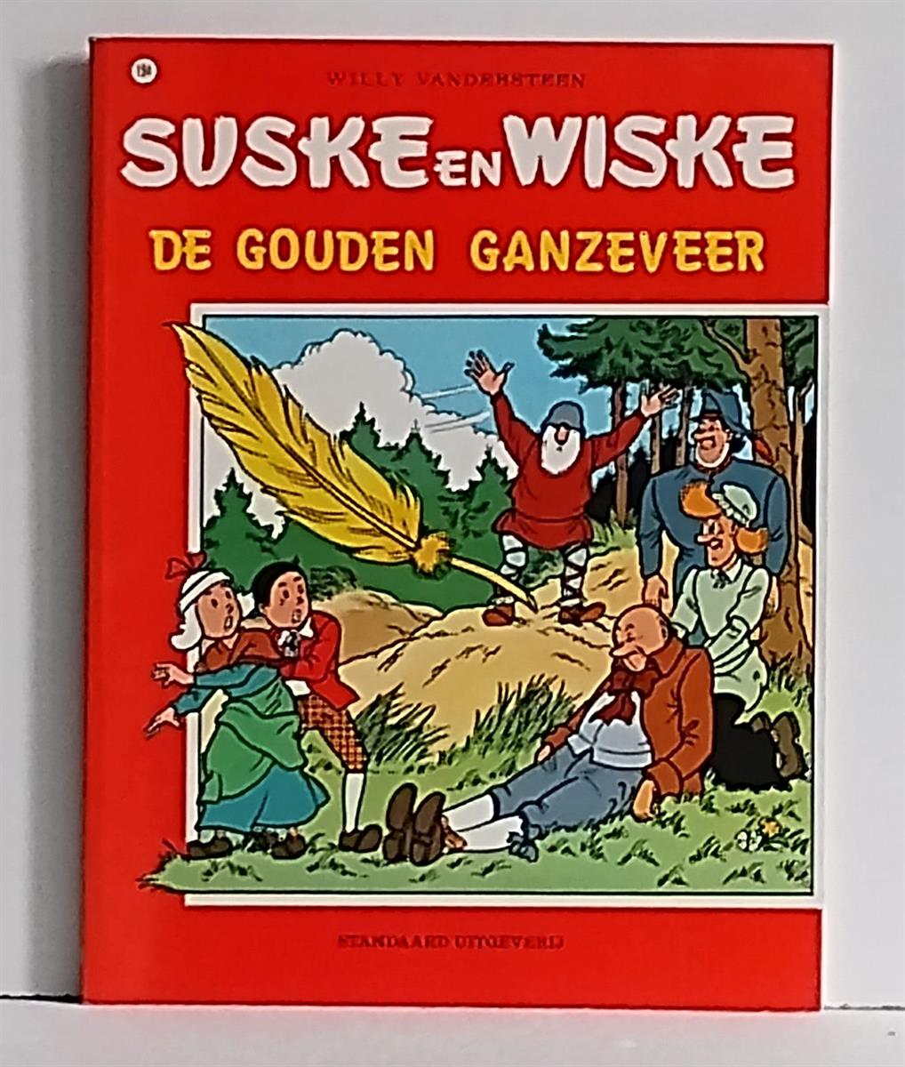 Suske en Wiske - Nr 194 - De gouden ganzeveer - Standaard - 1983