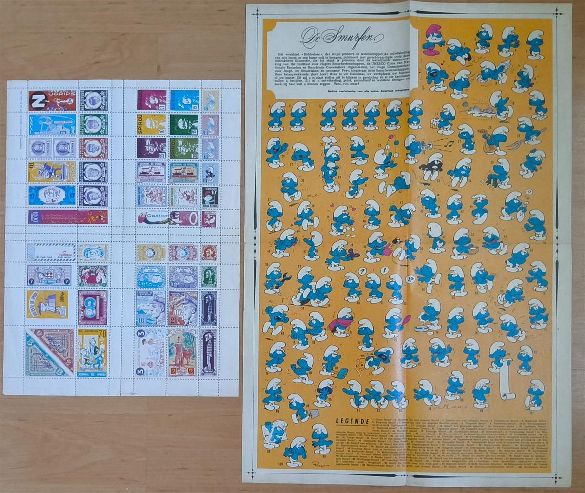 Supplement Spirou 1211 (1961) + bijvoegsel Robbedoes 1354 (1964)
