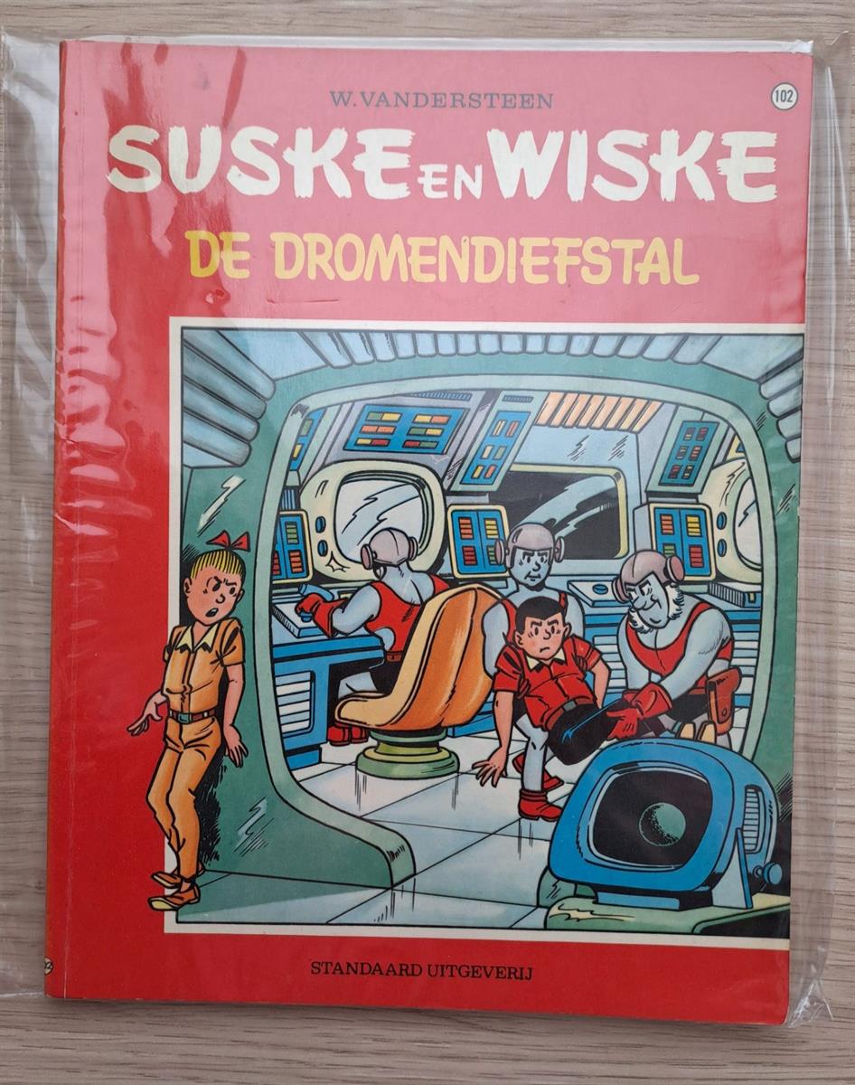 Suske en Wiske - de dromendiefstal - 1970 - 1e druk - Standaard