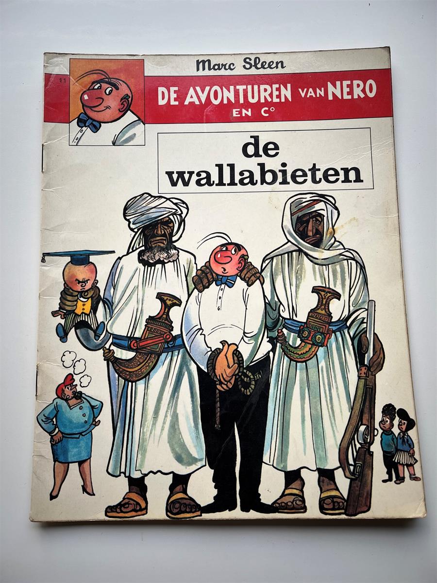 Nero nr 11 - De wallabieten - 1ste druk 1968 - SC