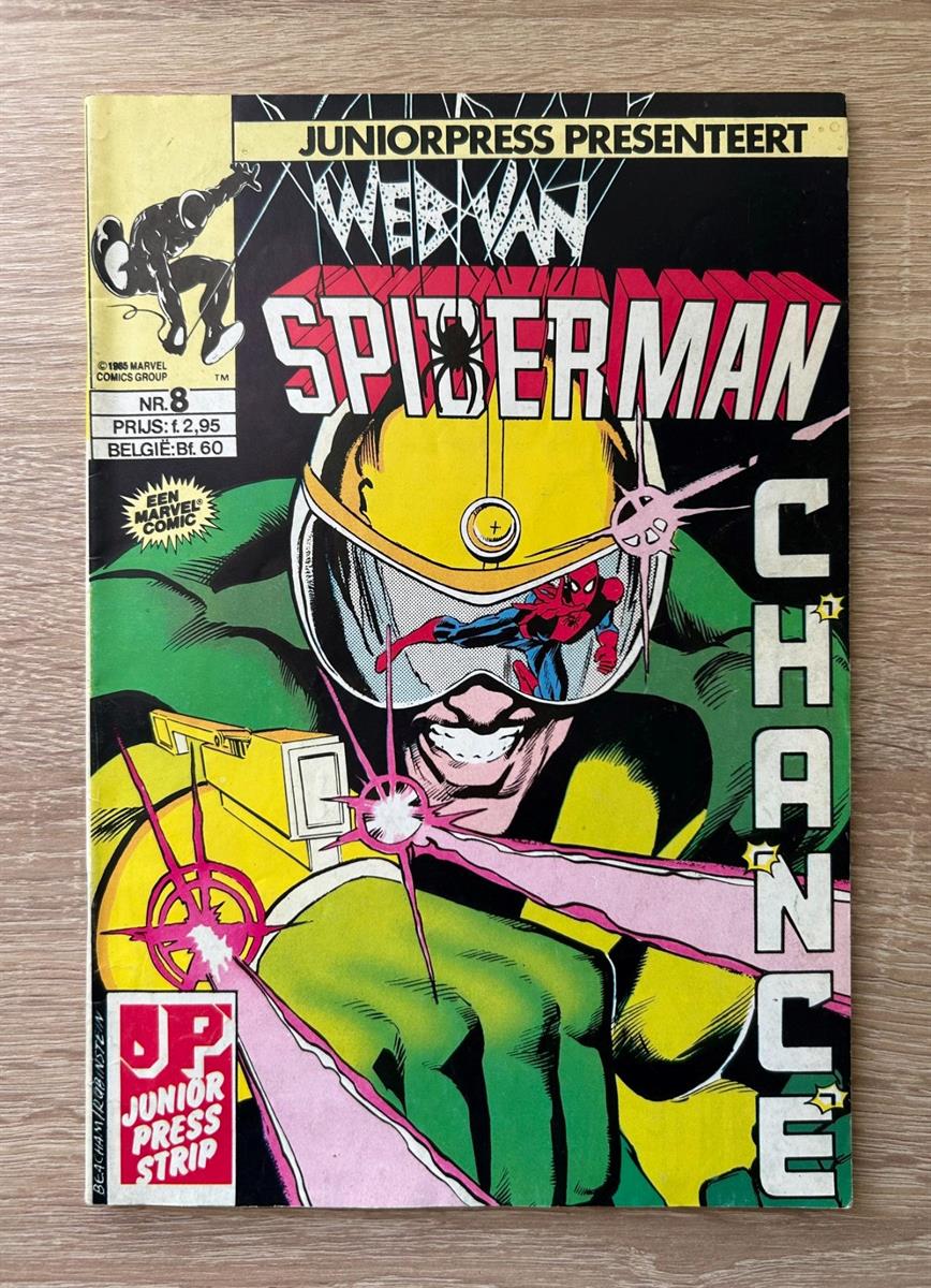 Web van Spiderman, 8, Chance, 1986